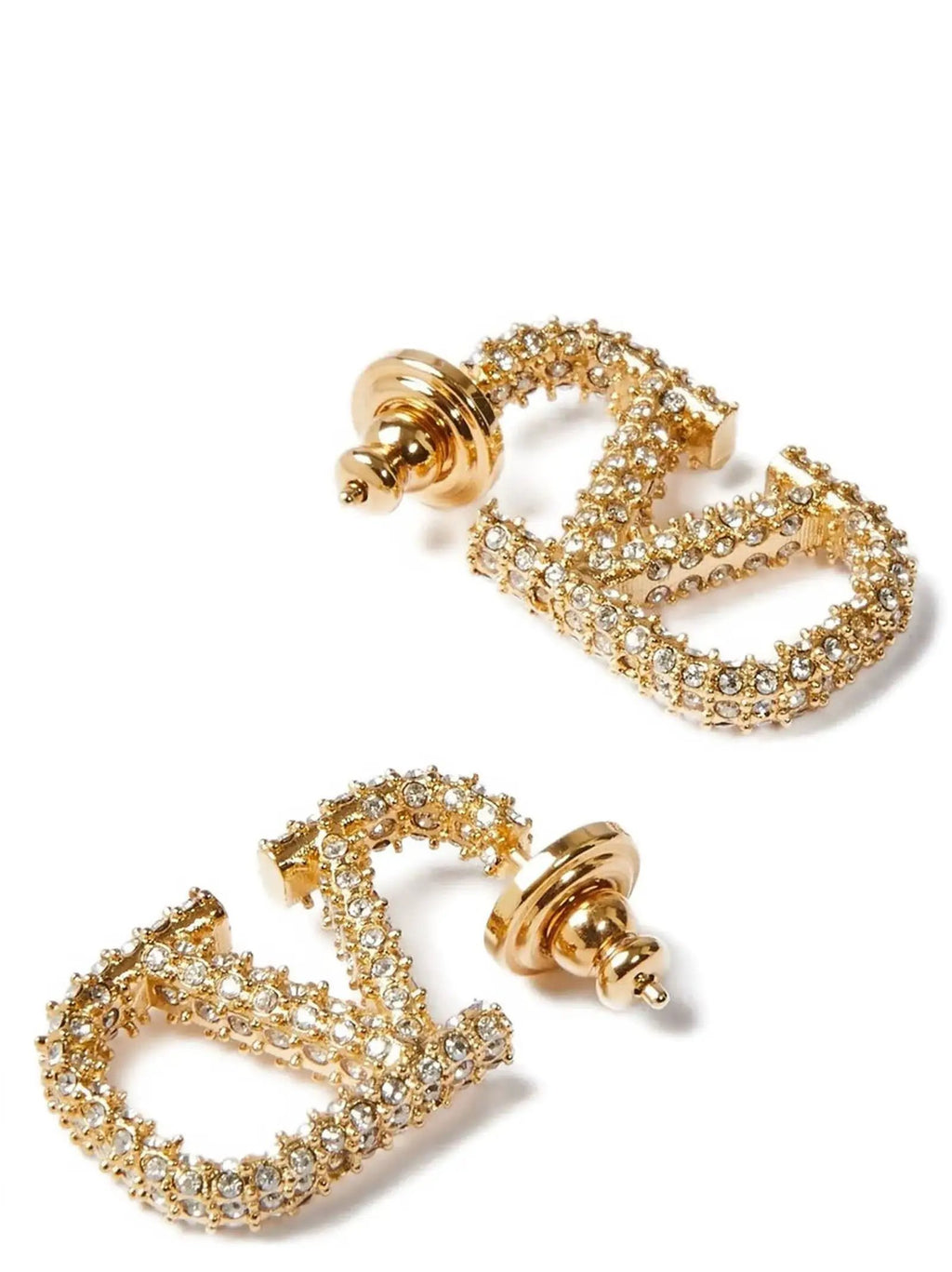 Boucles d'oreilles Valentino Garavani en laiton doré