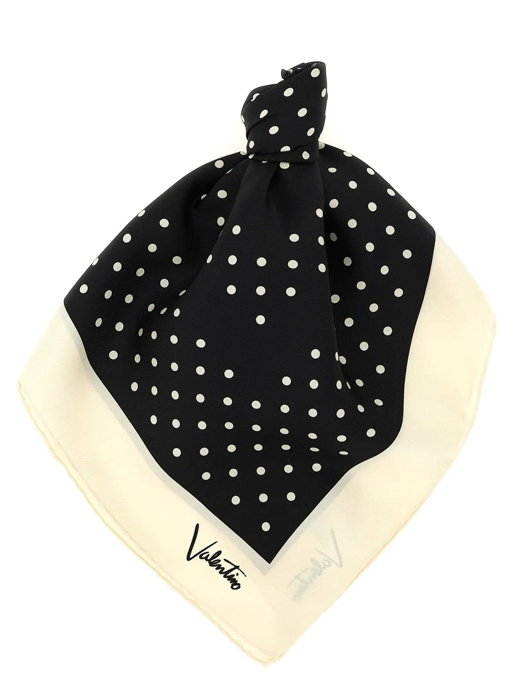 Valentino Garavani Bicolor Silk Foulard