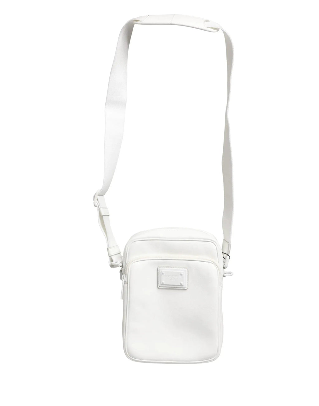 Dolce & Gabbana Dolce & Gabbana White Logo Plaque Crossbody Shoulder Borse Men Bag