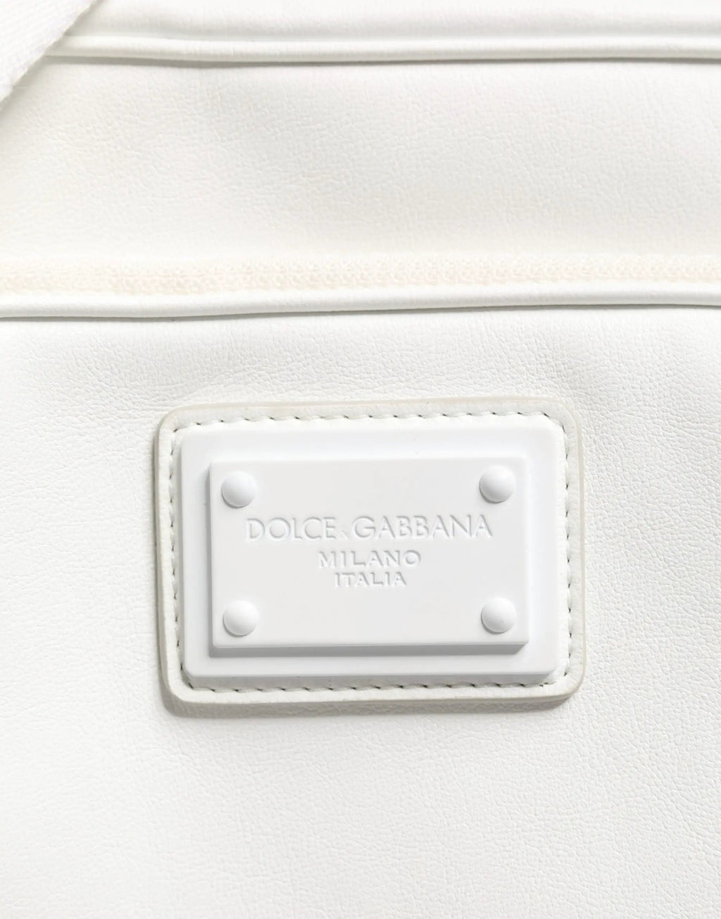 Dolce & Gabbana Dolce & Gabbana White Logo Plaque Crossbody Shoulder Borse Men Bag