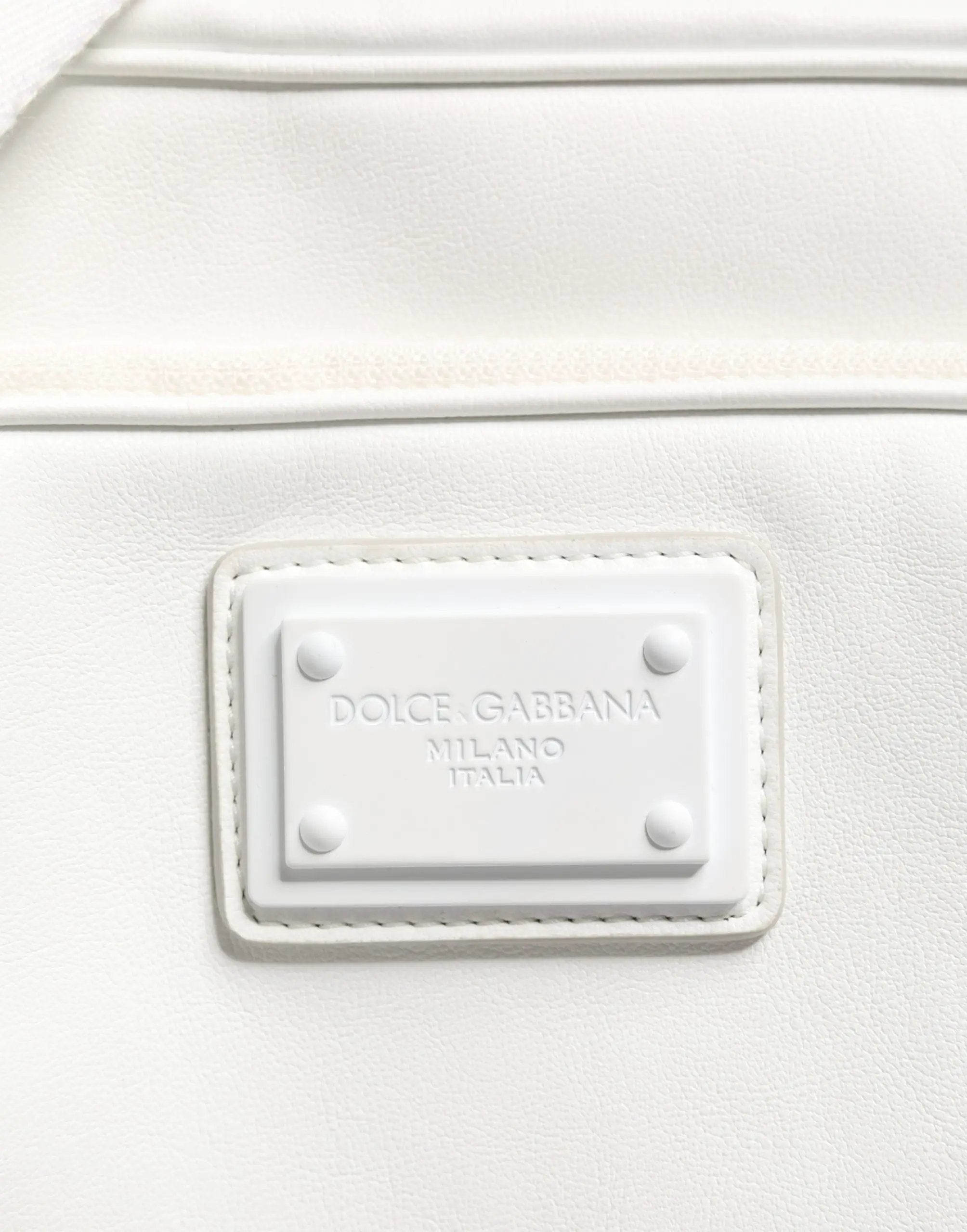 Dolce & Gabbana Dolce & Gabbana White Logo Plaque Crossbody Shoulder Borse Men Bag