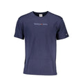 Tommy Hilfiger Blue Cotton Men's T-Shirt
