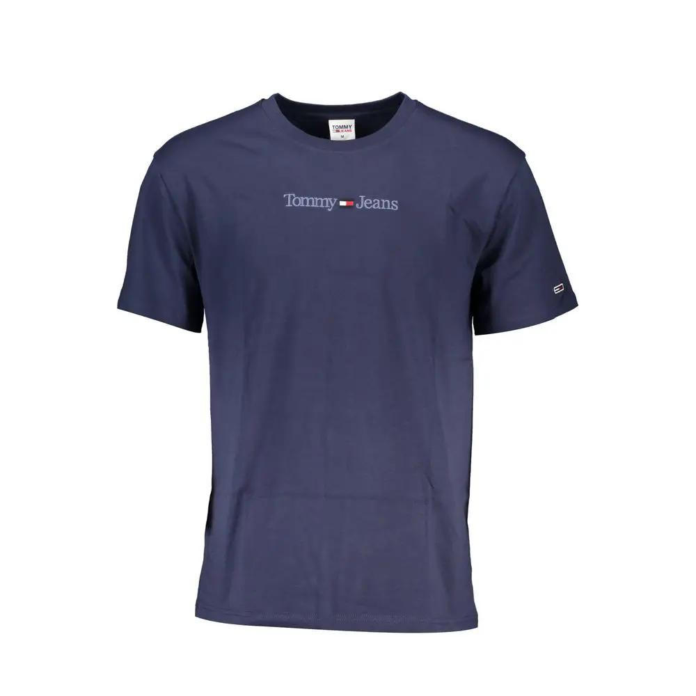 Tommy Hilfiger Blue Cotton Men's T-Shirt