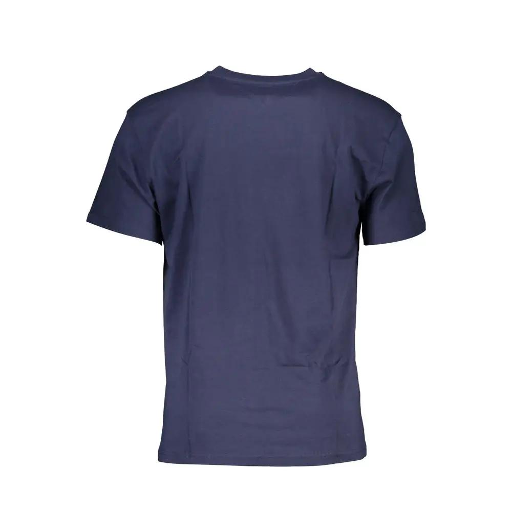 Tommy Hilfiger Blue Cotton Men's T-Shirt