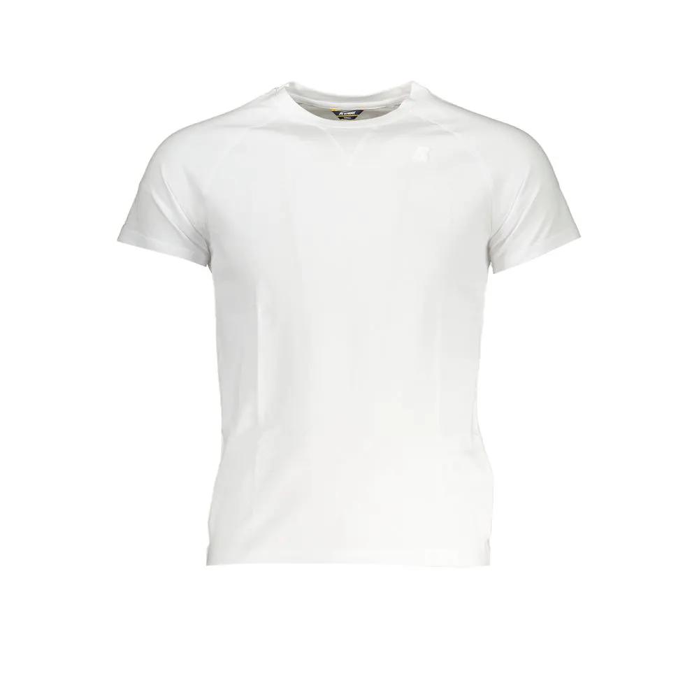 K-WAY White Cotton Men's T-Shirt