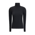 Wolford Black Wool Turtleneck