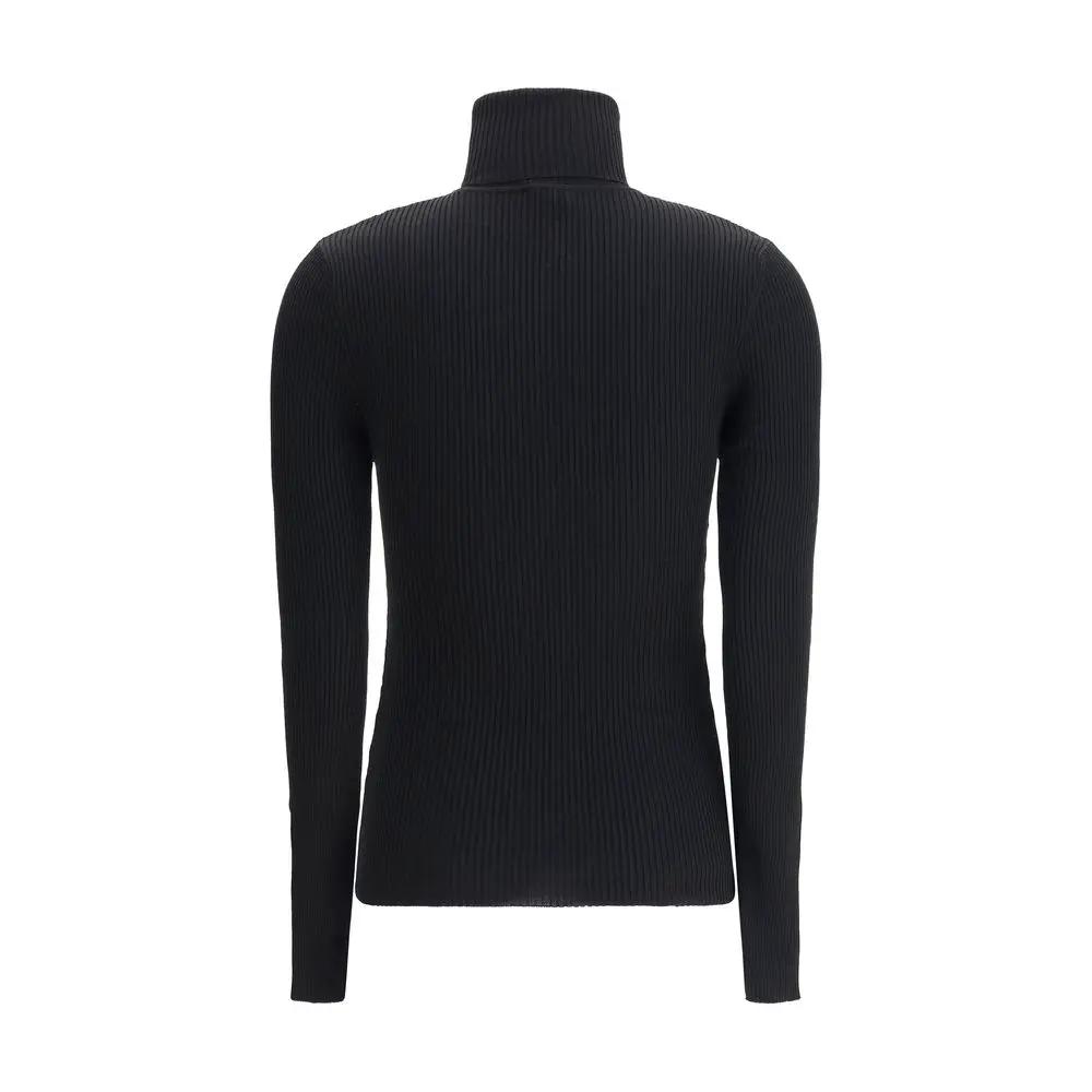 Wolford Black Wool Turtleneck
