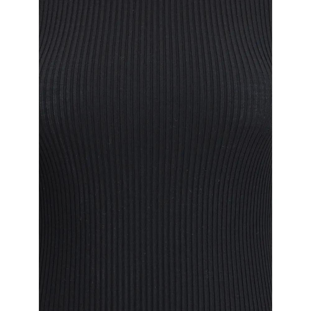 Wolford Black Wool Turtleneck