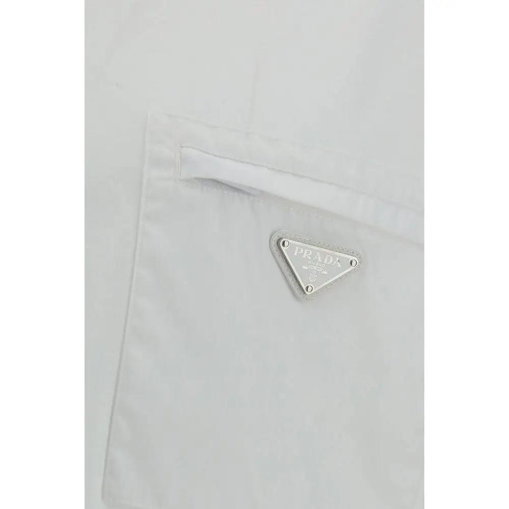 Prada White Cotton T-Shirt