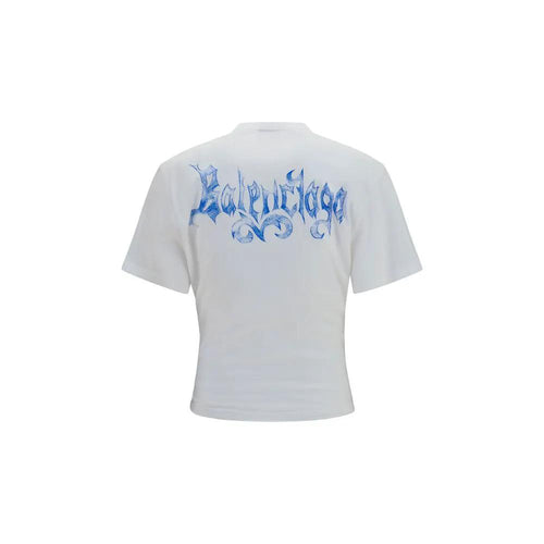 T-shirt Balenciaga en coton blanc
