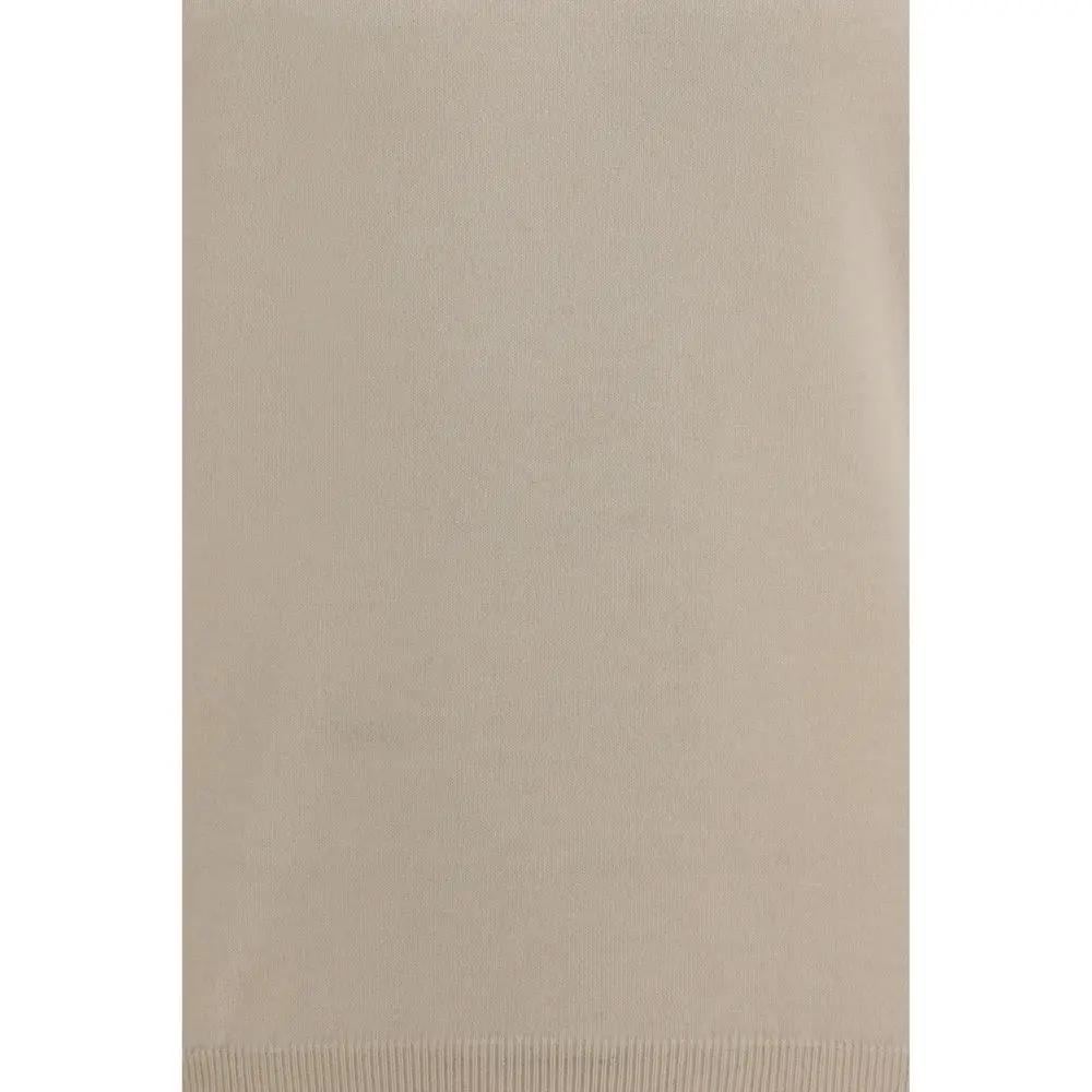 Brunello Cucinelli Beige Cashmere Turtleneck