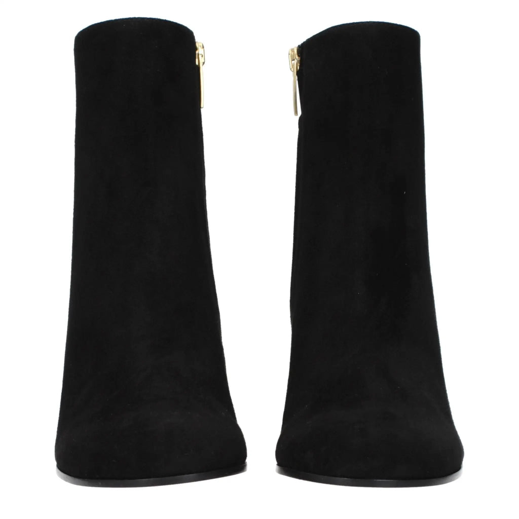 Gianvito Rossi Black Leather Ankle Boots