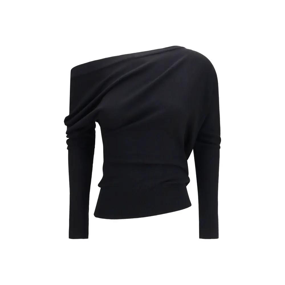 Tom Ford Black Wool Oves Aries Sweatshirt