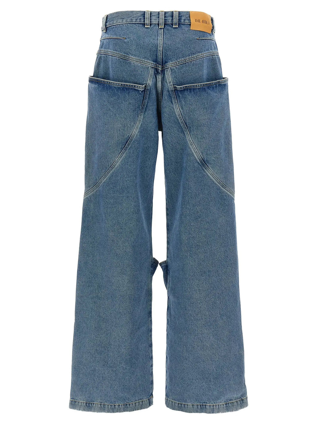 Le jean en coton bleu Attico