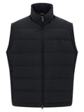 Brioni Blue Polyester Sleeveless Jacket