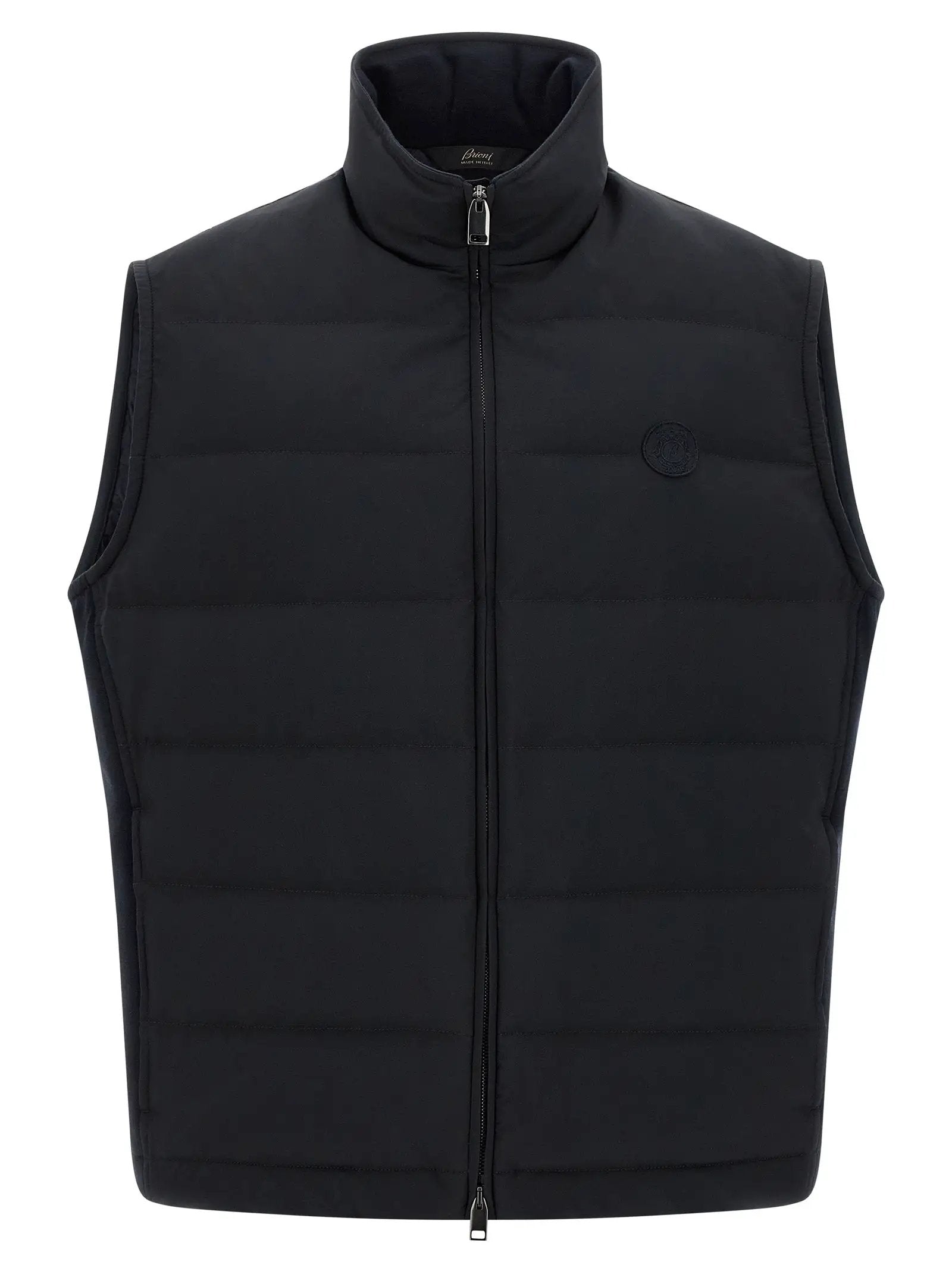 Brioni Blue Polyester Sleeveless Jacket