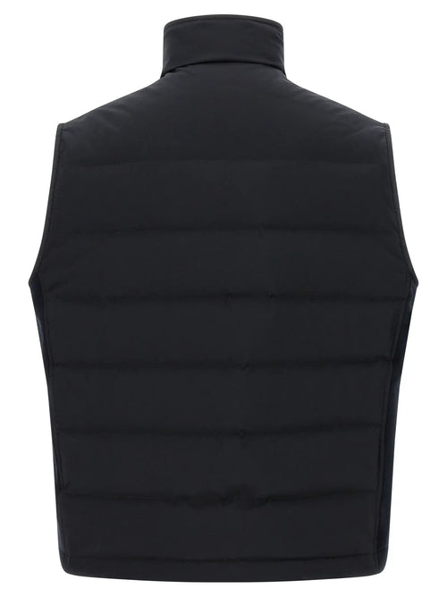 Veste sans manches Brioni en polyester bleu