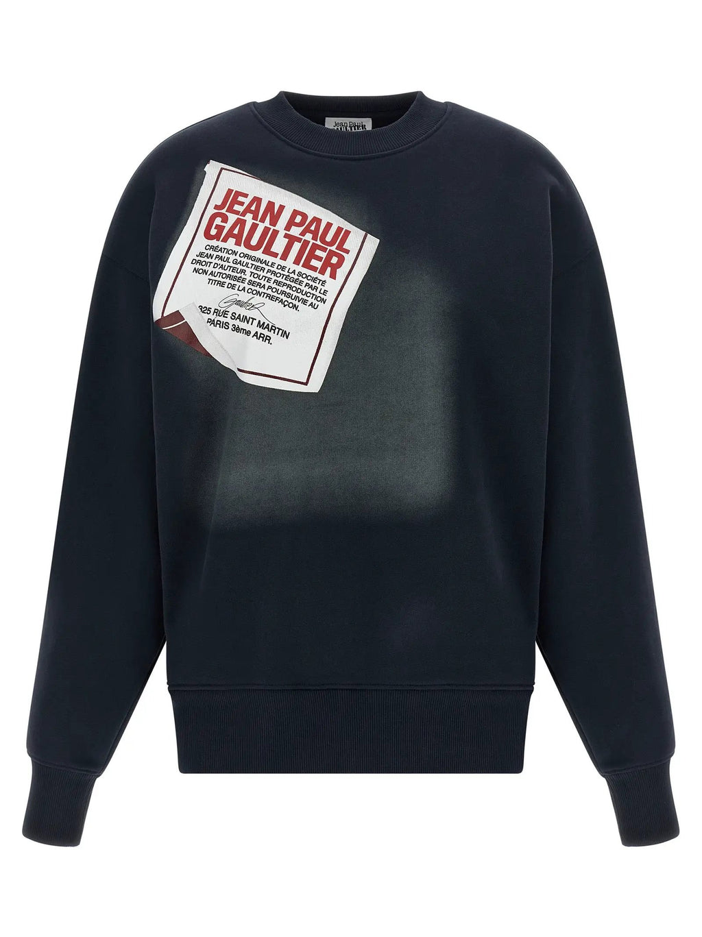 Jean Paul Gaultier Jean Paul Gaultier Blue Cotton Sweatshirt