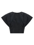 PINKO Black Polyester Blouse