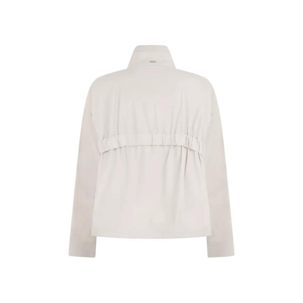 Herno Gray Polyamide Full-Length Jacket