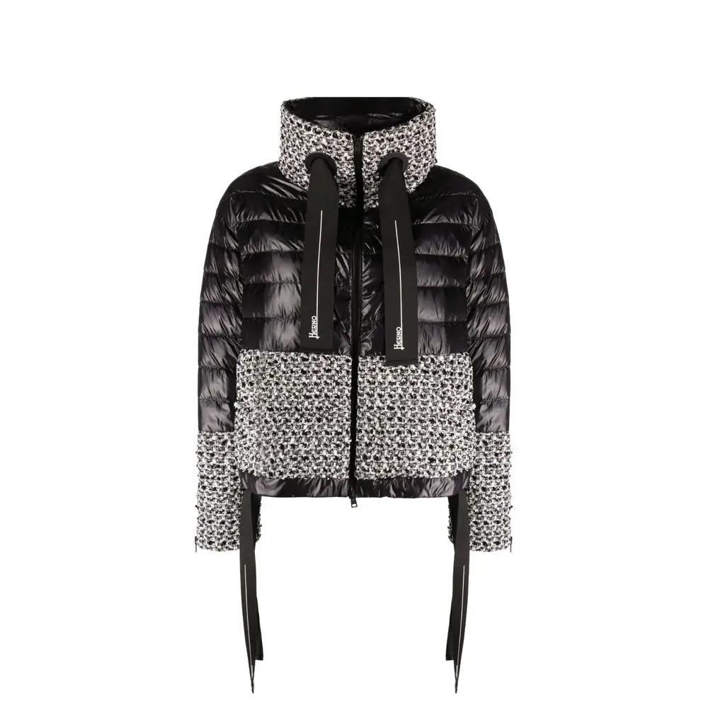 Herno Black Polyamide Full-Length Jacket