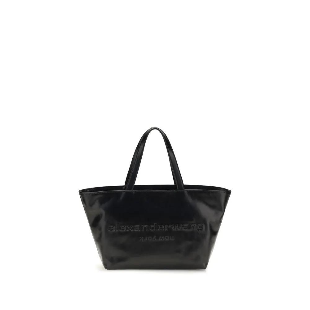 Alexander Wang Black Calf Leather Bos Taurus Shoulder Bag