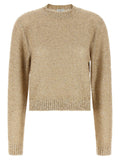 Brunello Cucinelli Gold Linen Cardigan