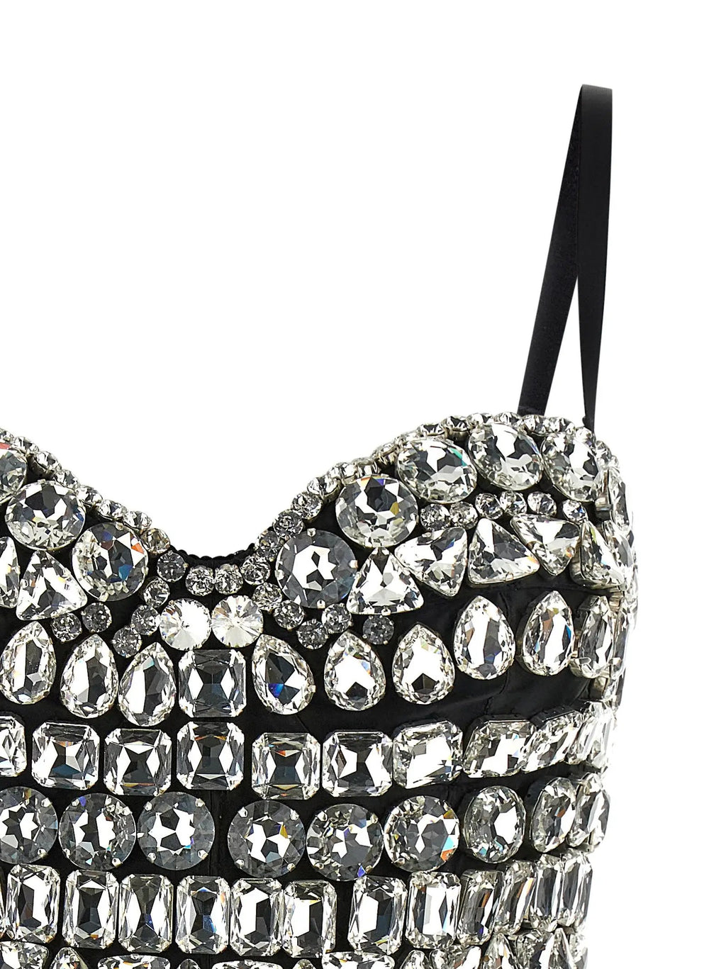 Dolce & Gabbana Silver Polyamide Bodysuit