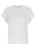 Victoria Beckham White Cotton T-Shirt