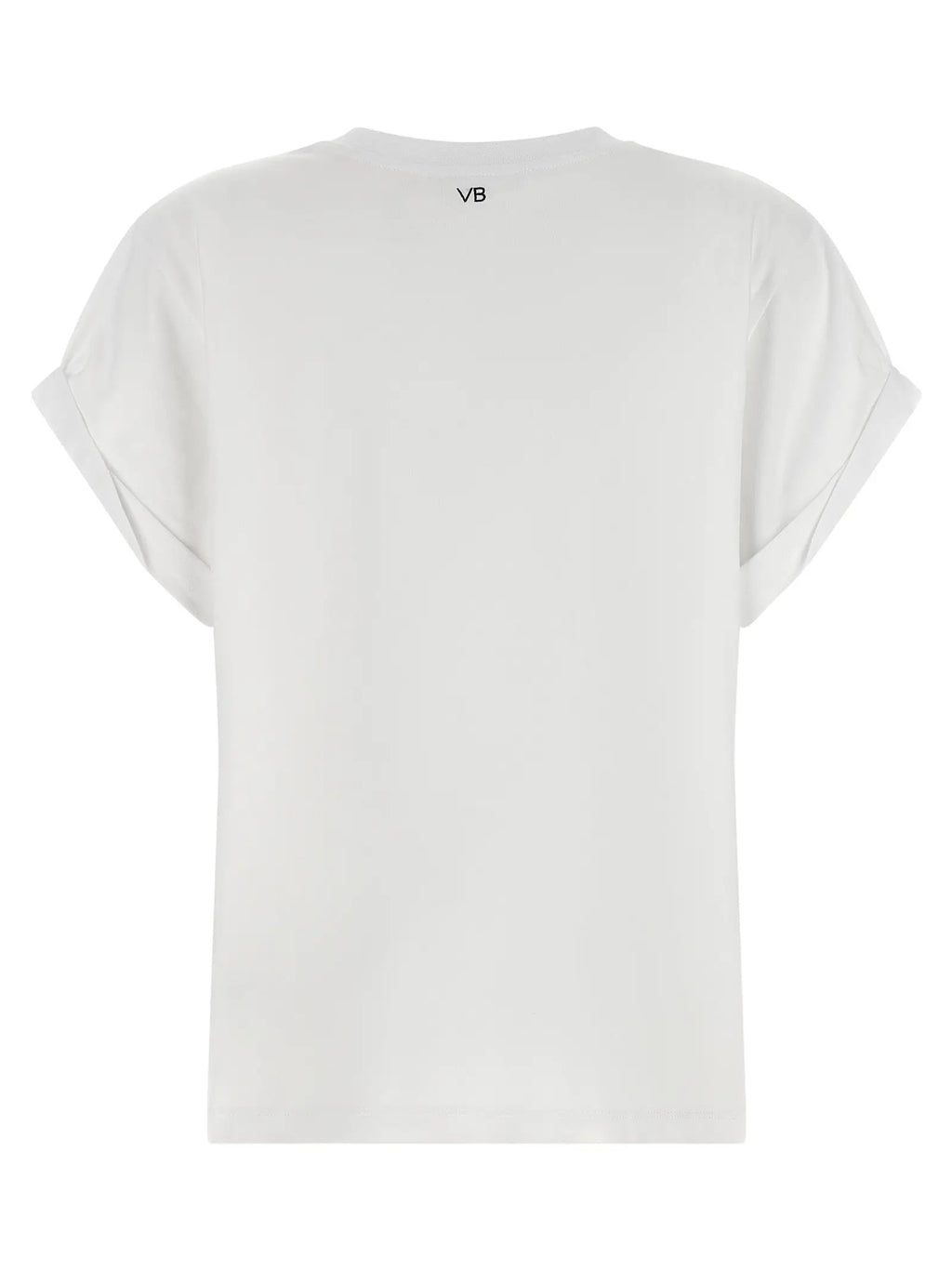 Victoria Beckham White Cotton T-Shirt