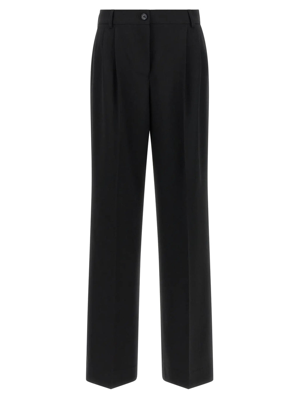 Pantalon décontracté Dolce & Gabbana en laine vierge noire