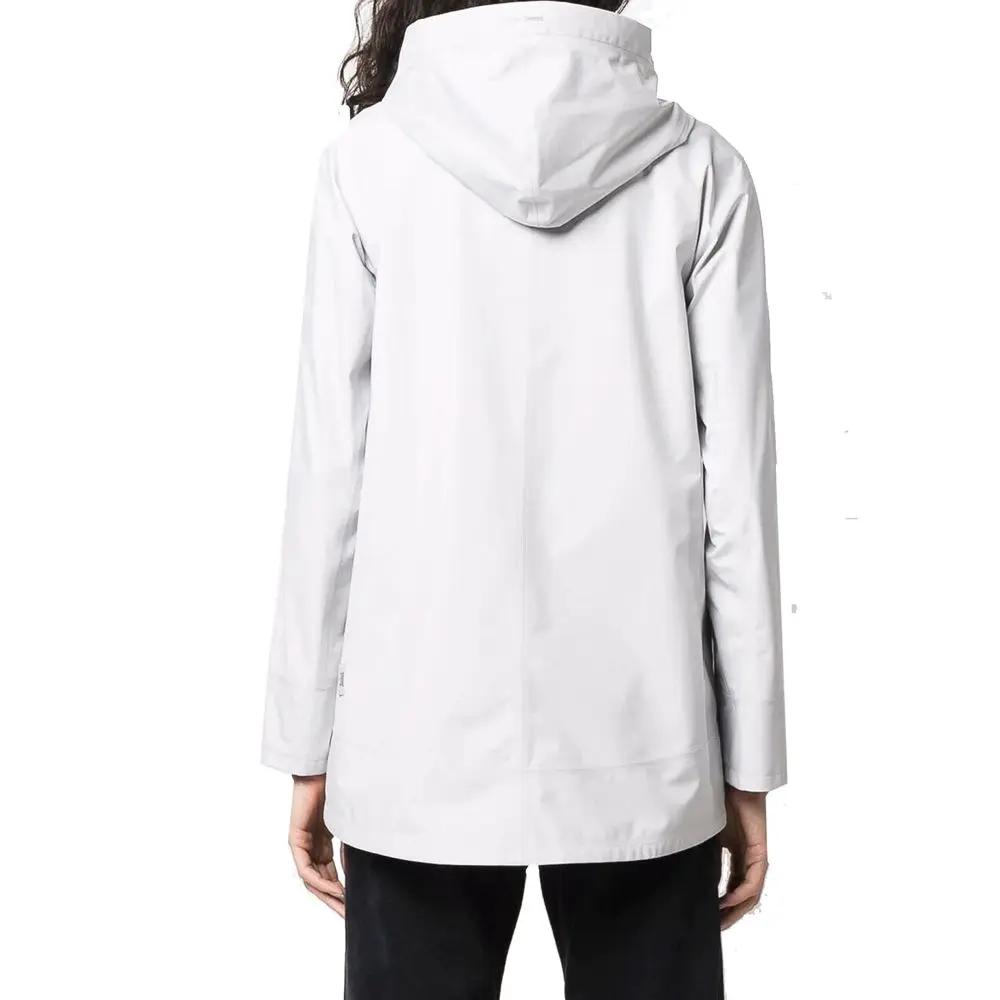 Herno Gray Polyester Shell Jacket
