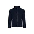 Herno Blue Elastane Shell Jacket