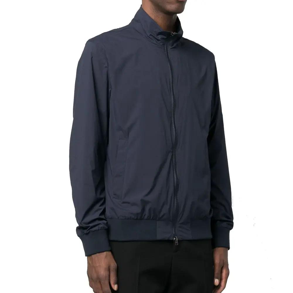 Herno Blue Polyester Bomber