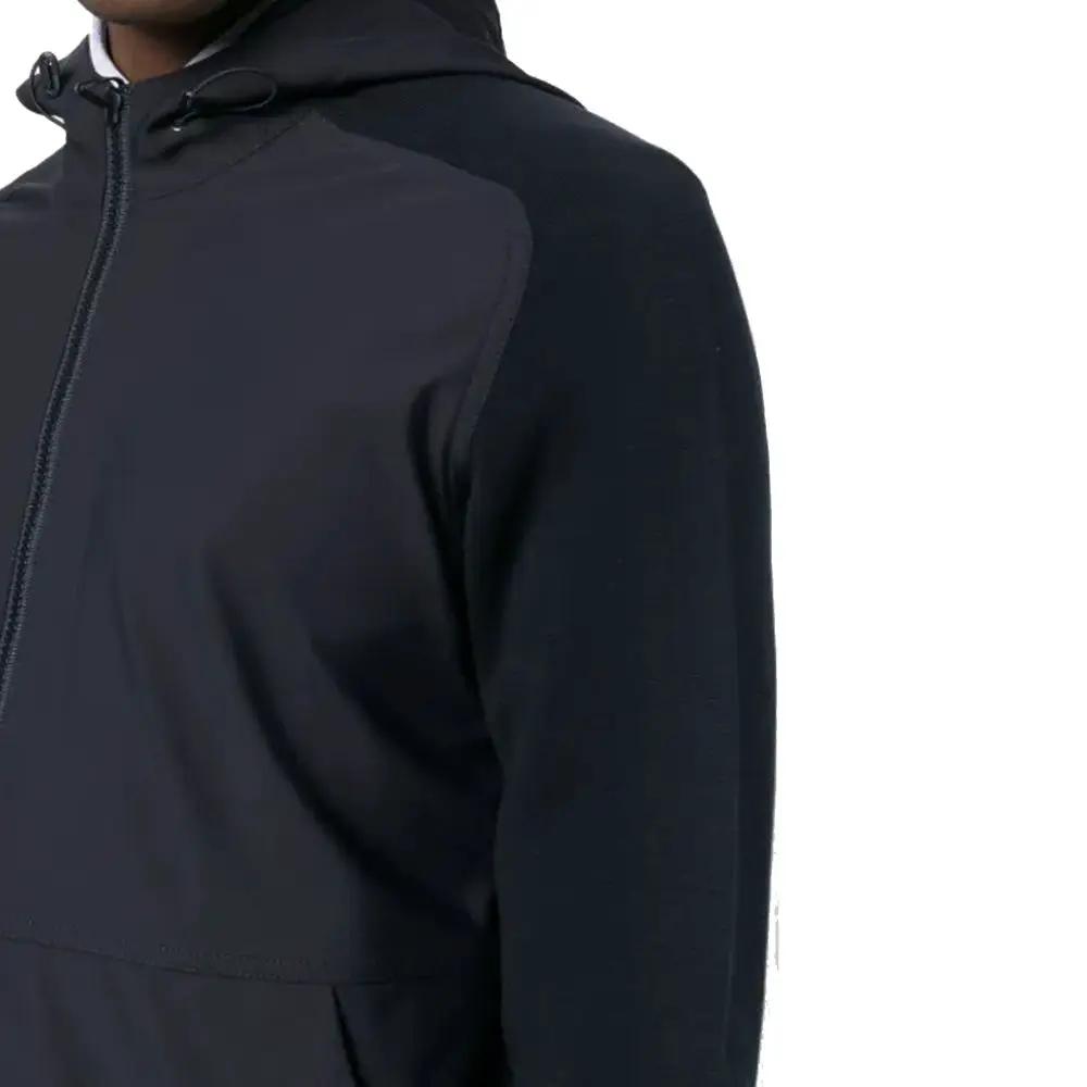 Herno Blue Cotton Shell Jacket