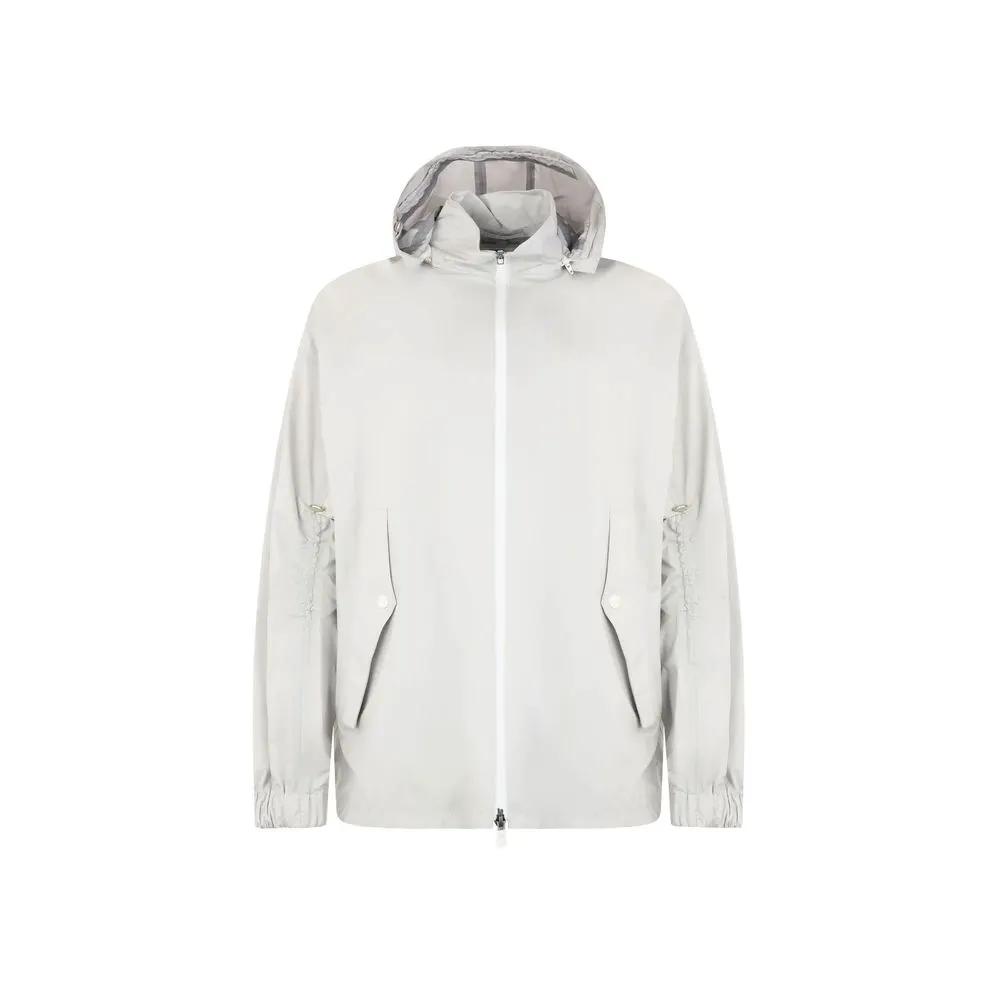 Herno Gray Polyamide Shell Jacket