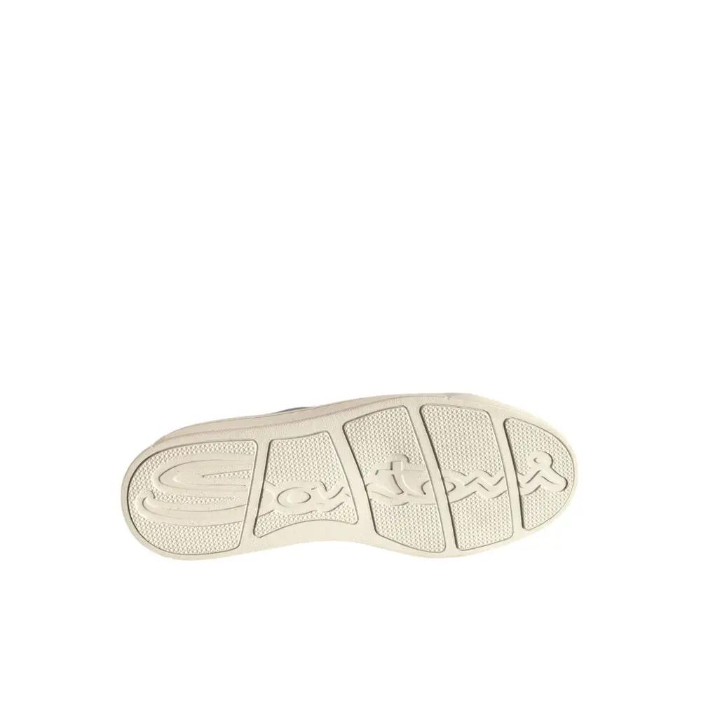 Santoni Blue Leather Women Sneaker