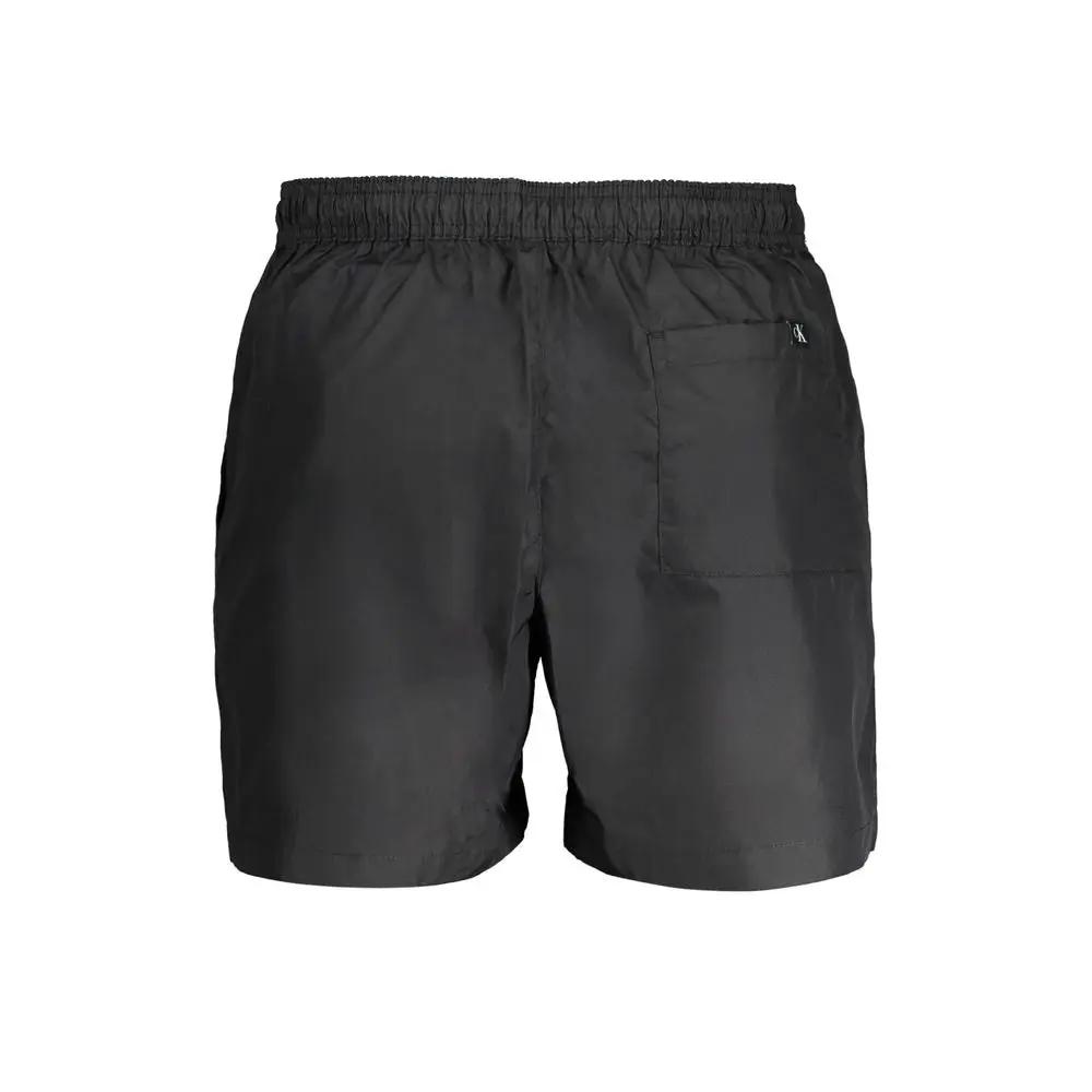 Calvin Klein Black Polyester Men's Swimwear