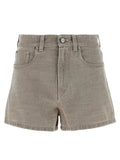 Fendi Beige Cotton Bermuda Shorts