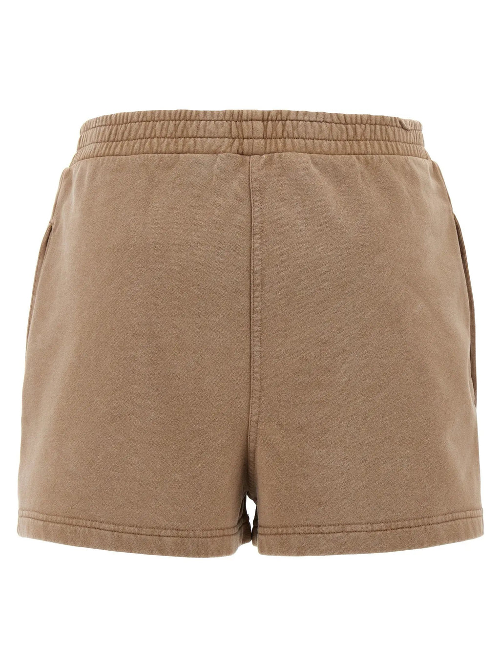 Fendi Brown Cotton Bermuda Shorts