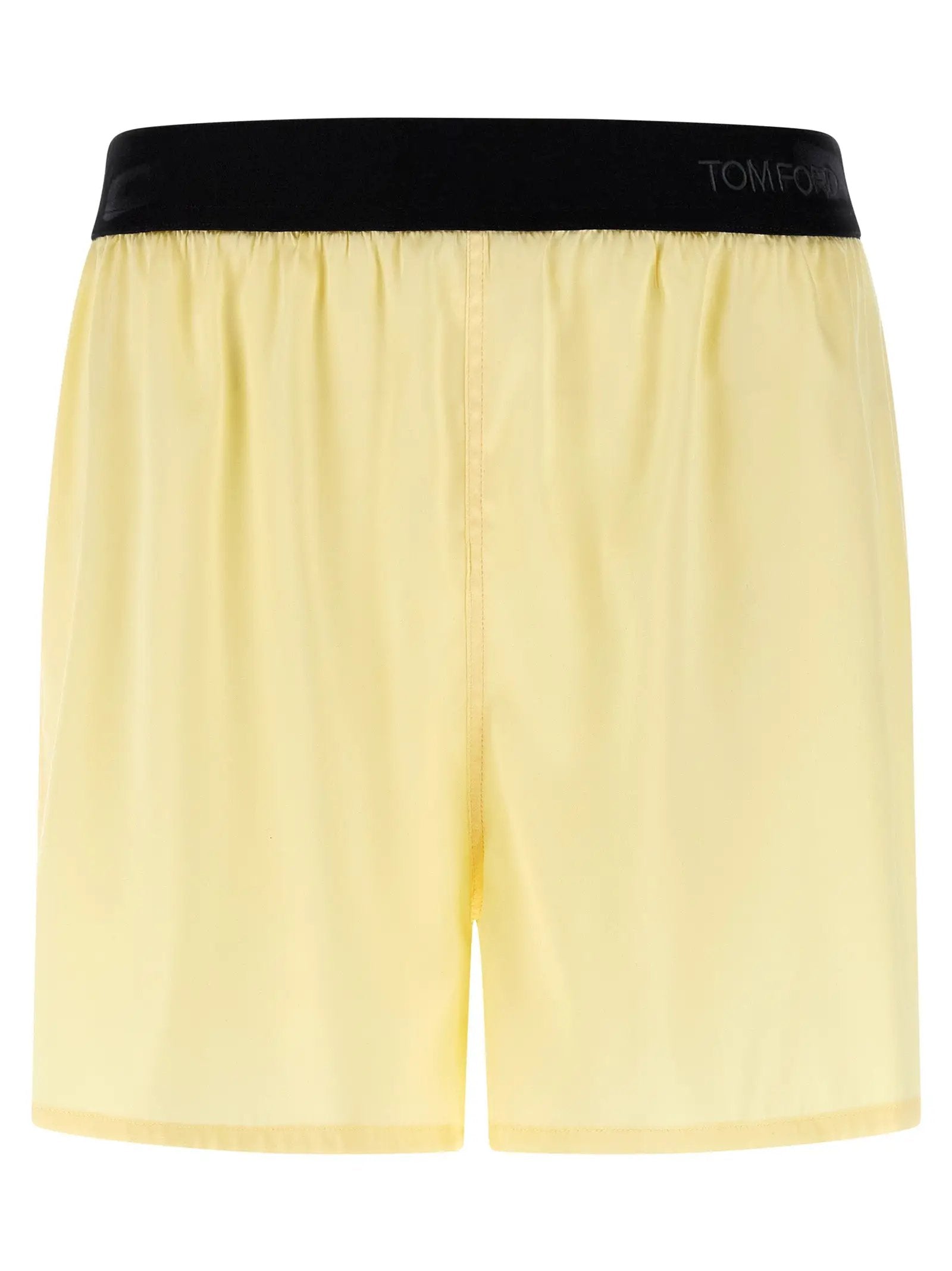 Short bermuda en soie bicolore Tom Ford