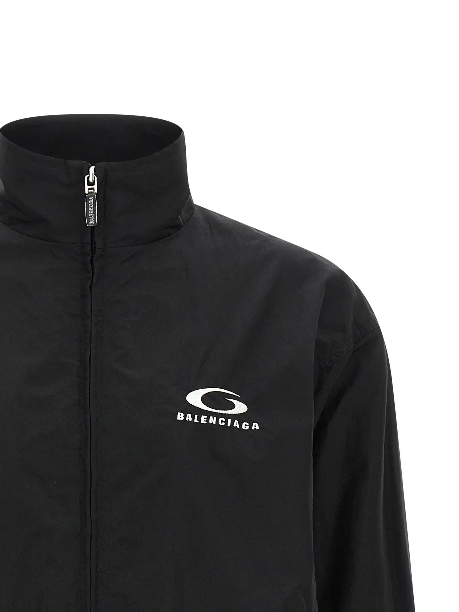 Balenciaga Black Cotton Bomber
