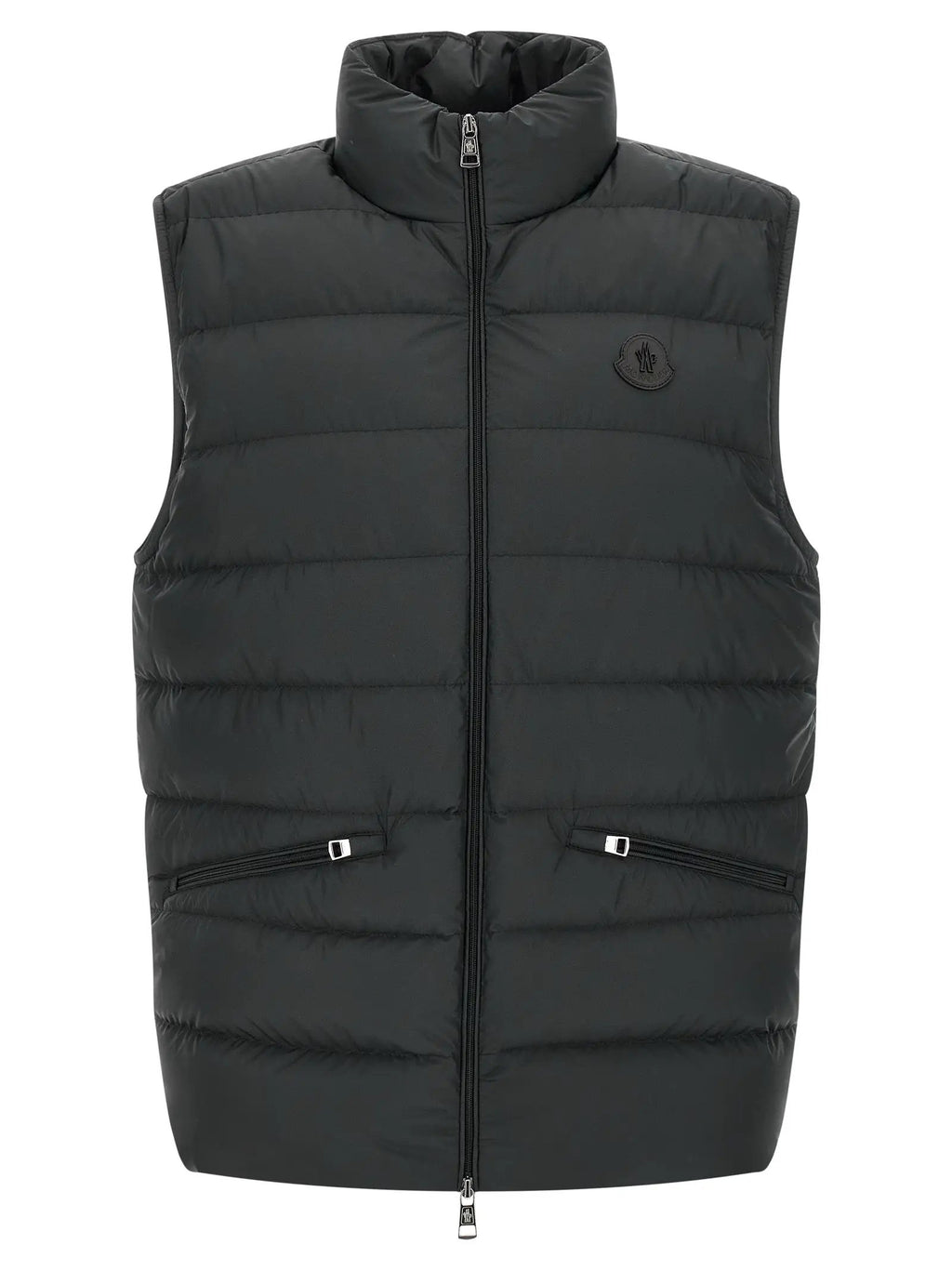 Moncler Black Polyester Sleeveless Jacket