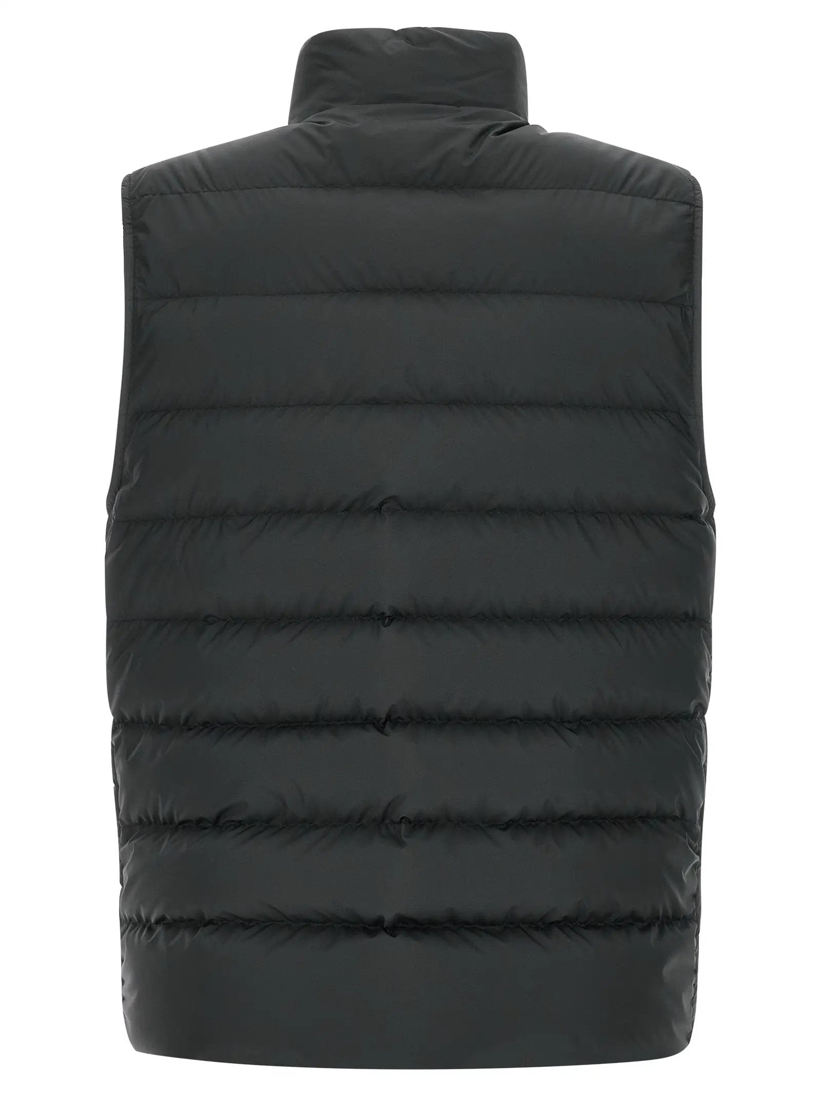Moncler Black Polyester Sleeveless Jacket