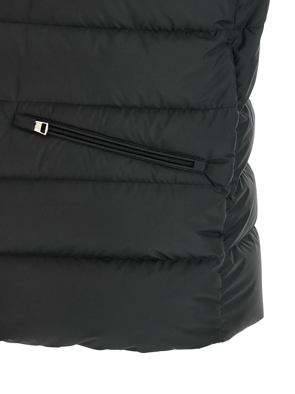 Moncler Black Polyester Sleeveless Jacket