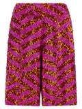 Dries Van Noten Multicolor Viscose Bermuda Shorts