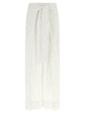 Polo Ralph Lauren White Cotton Casual Pants