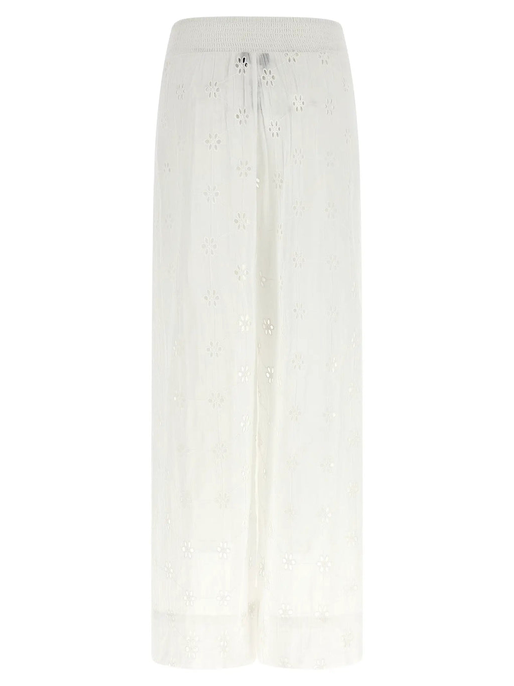 Polo Ralph Lauren White Cotton Casual Pants