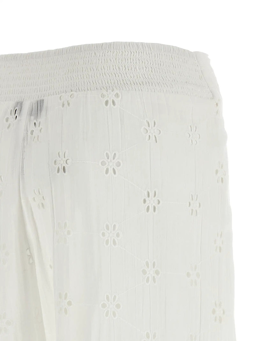 Polo Ralph Lauren White Cotton Casual Pants