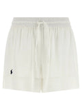 Polo Ralph Lauren White Organic Cotton Bermuda Shorts